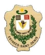 Wappen von Estrées Saint Denis