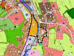 Änderung des Flächennutzungsplanes mit integrierten Landschaftsplan mit einem Deckblatt Nr. 6 SO und MI "Teisnacher Mitte"