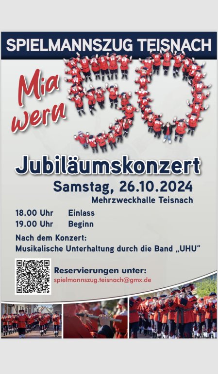 Jubiläumskonzert Spielmannszug Teisnach