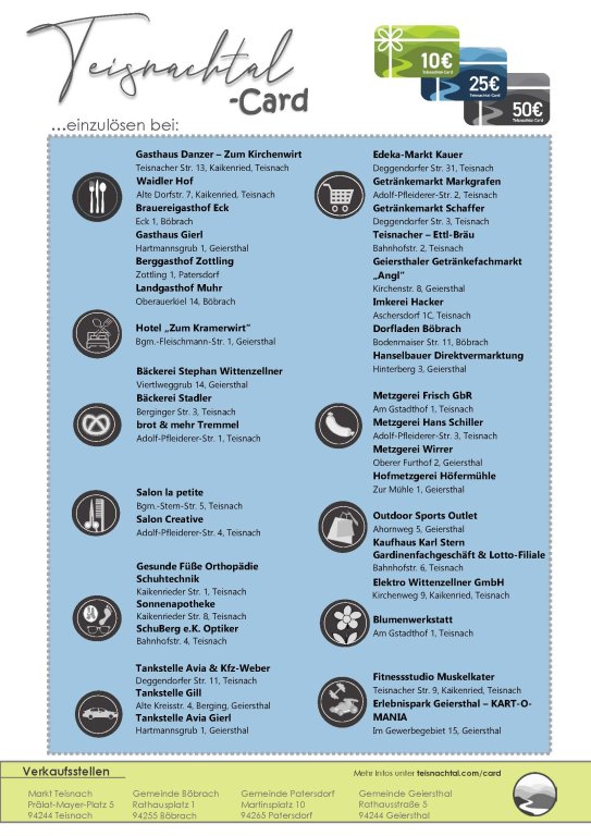 Gutschein Flyer