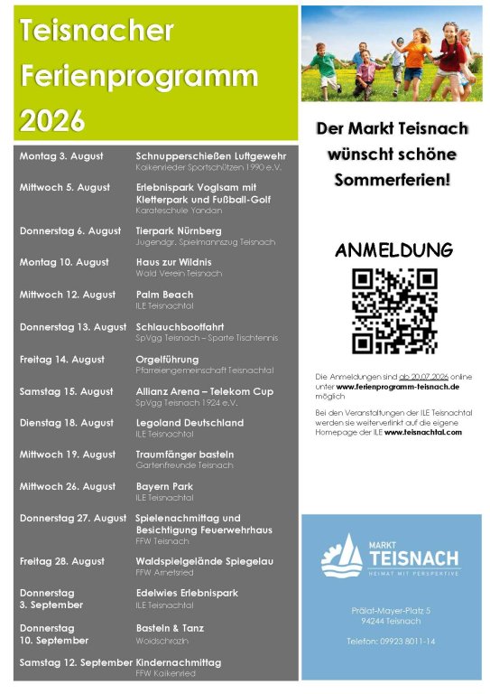 Ferienprogramm 2026