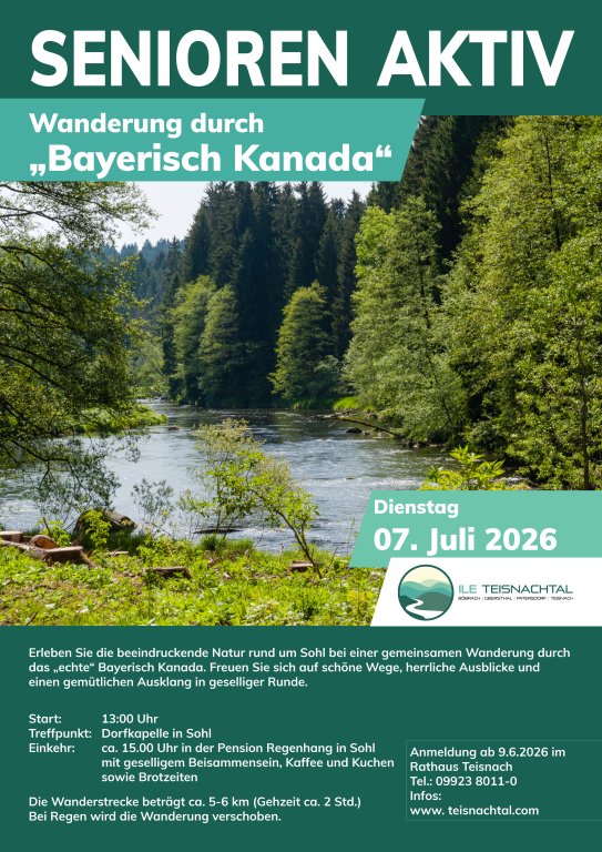 ILE Teisnachtal Senioren Wanderung