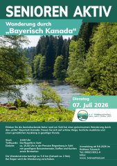 ILE Teisnachtal Senioren Wanderung