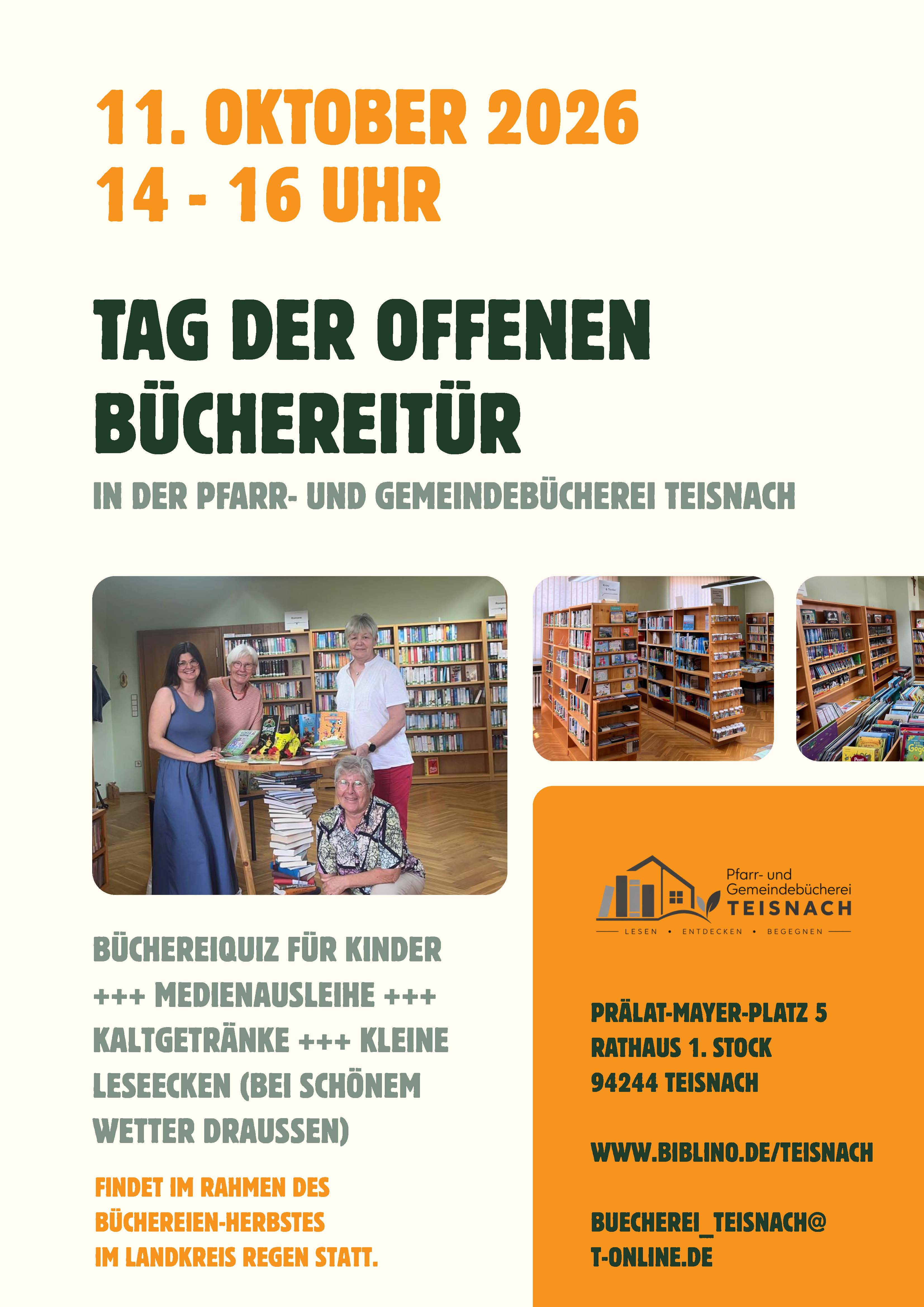 Tag der offenen Büchereitür